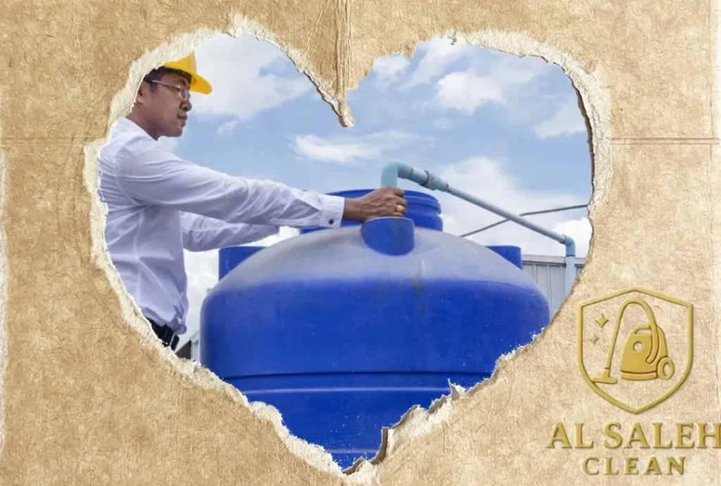تنظيف خزانات مياه في العين