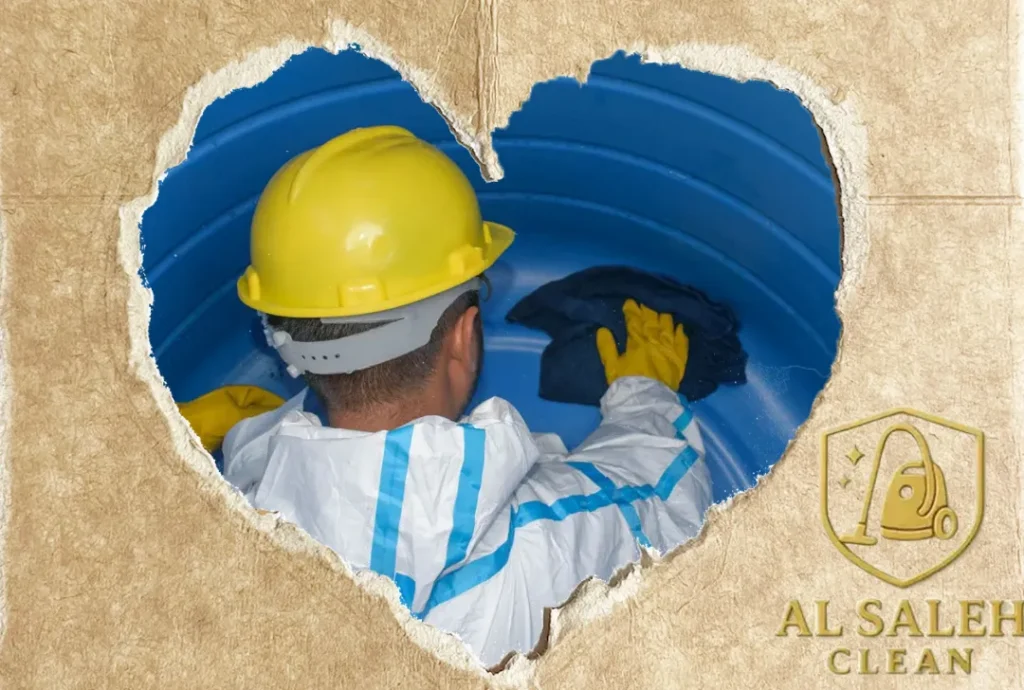 مخاطر إهمال تنظيف خزانات المياه على الصحة في أم القيوين