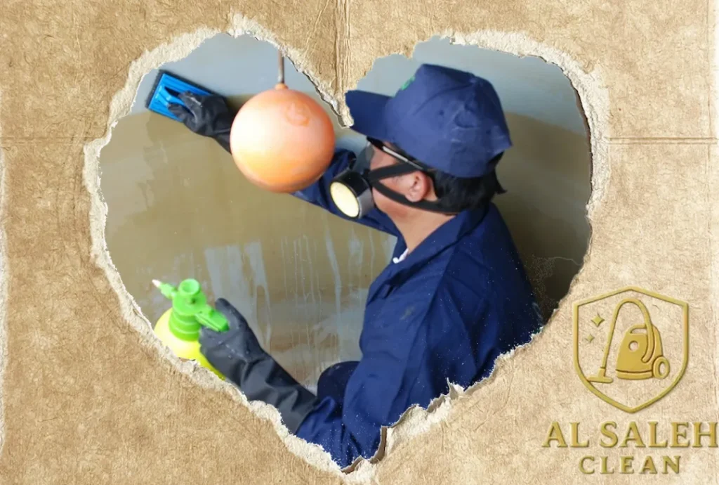 تنظيف خزانات مياه