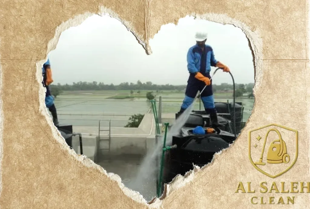 تنظيف خزانات مياه في أم القيوين