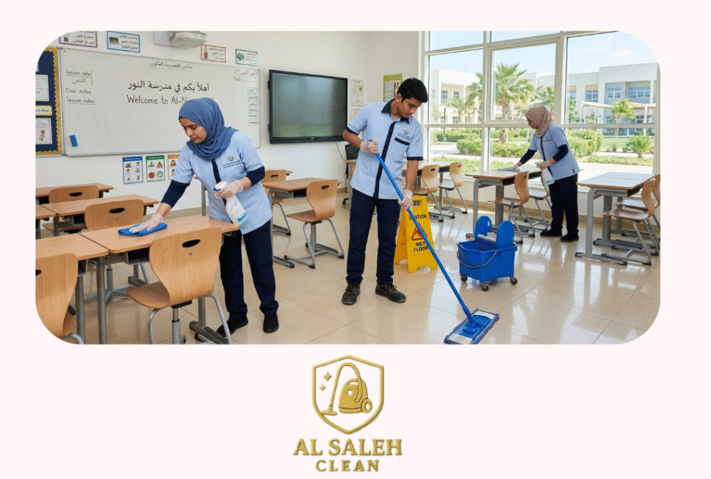 تنظيف مدارس