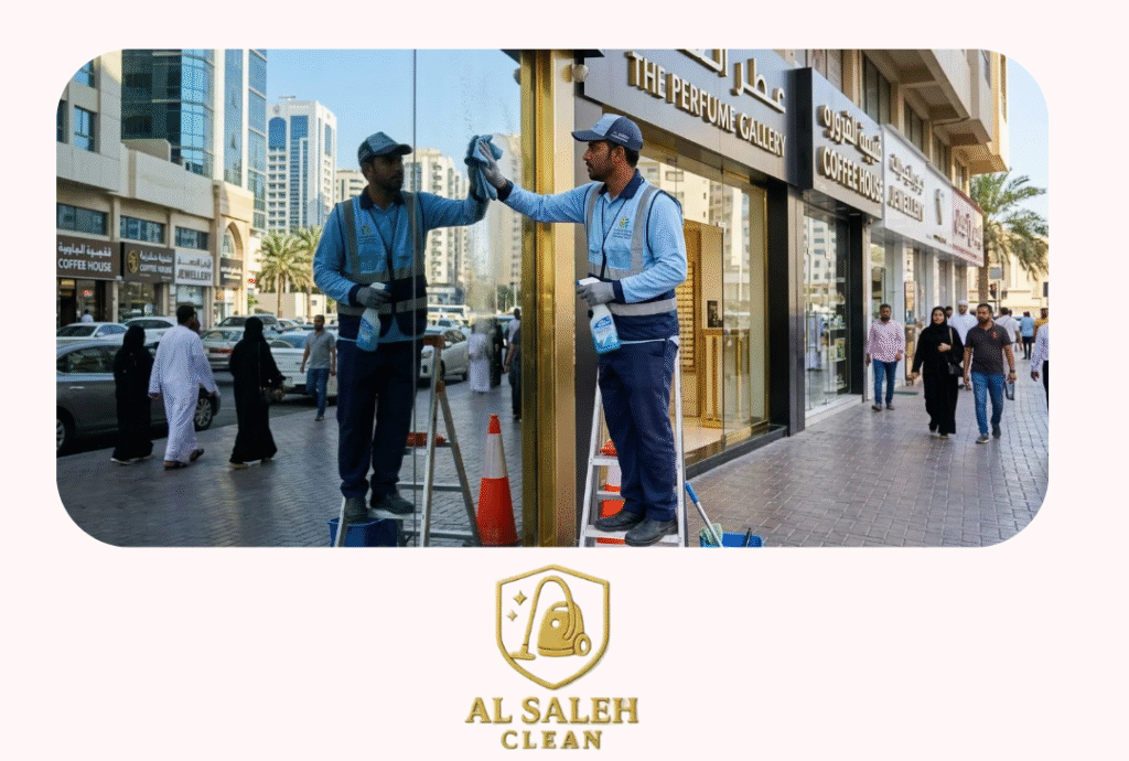 تنظيف محلات في العين